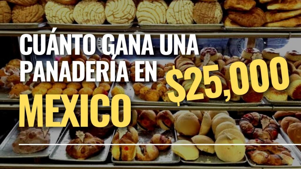 ¿Cuánto cobras en panadería?